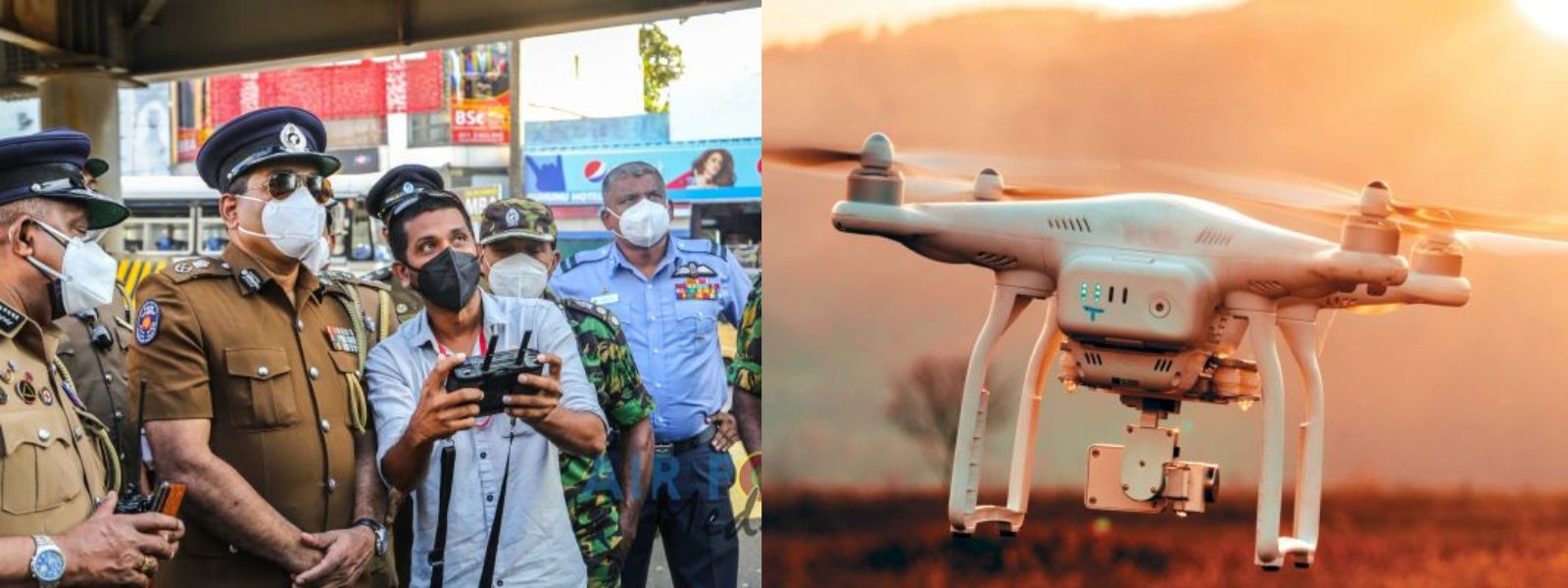 Police to Use Drones for Colombo Traffic